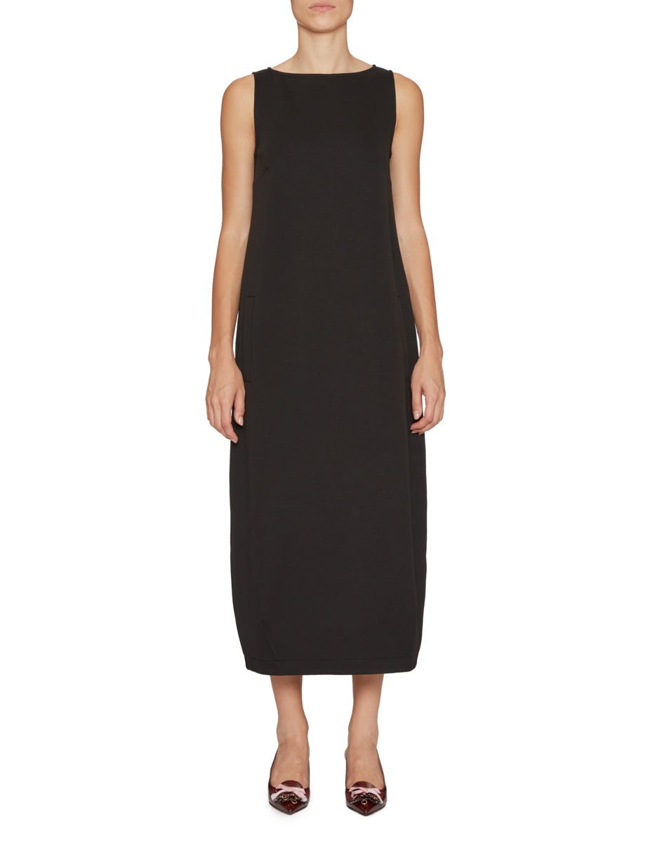 abito uovo jersey nero - Frida SRL