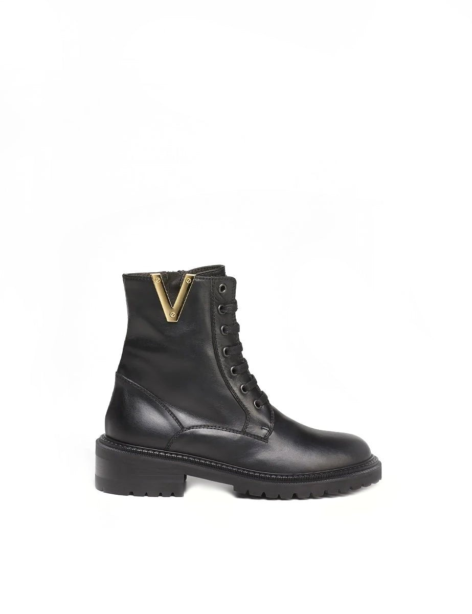 anfibio nappa nero - viaroma15 - anfibio