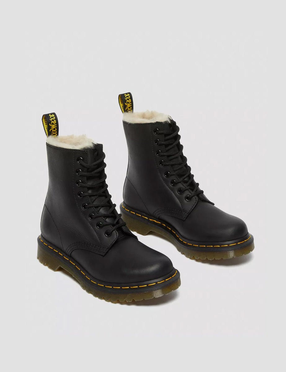 anfibio serena fur black wyoming - dr martens - anfibio
