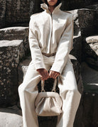 bag gea plisse shell - the moire - clutch