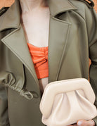 bag gea vegan shell - the moire - clutch