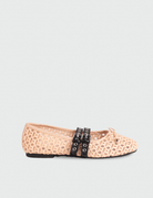 ballerina anna intreccio nude - loafer - ballerina