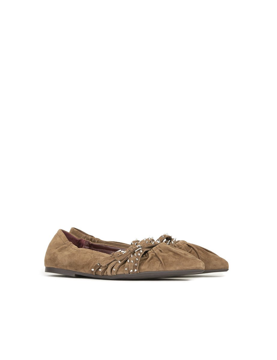 ballerina suede fandango - ash - ballerina