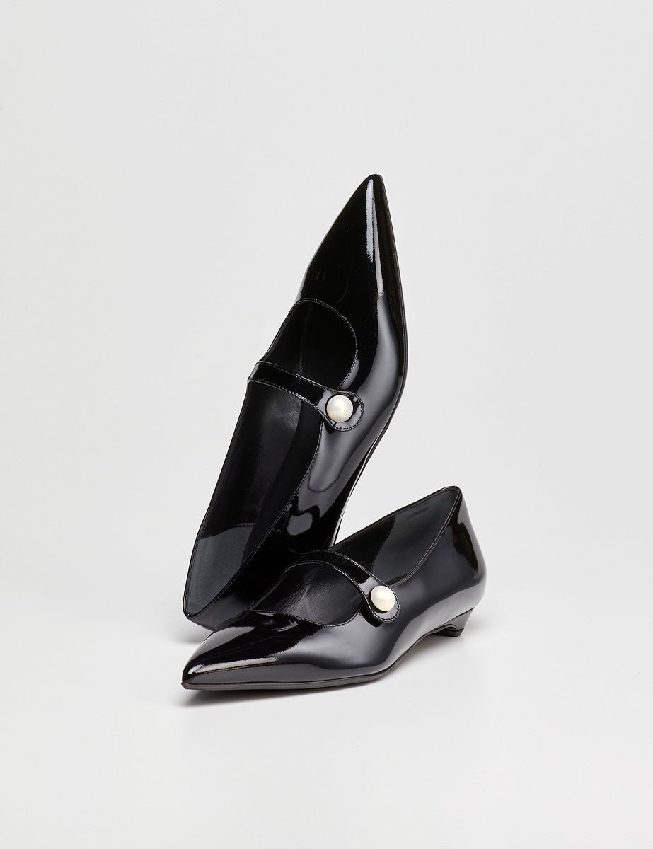 ballerina vernice nero - Frida SRL