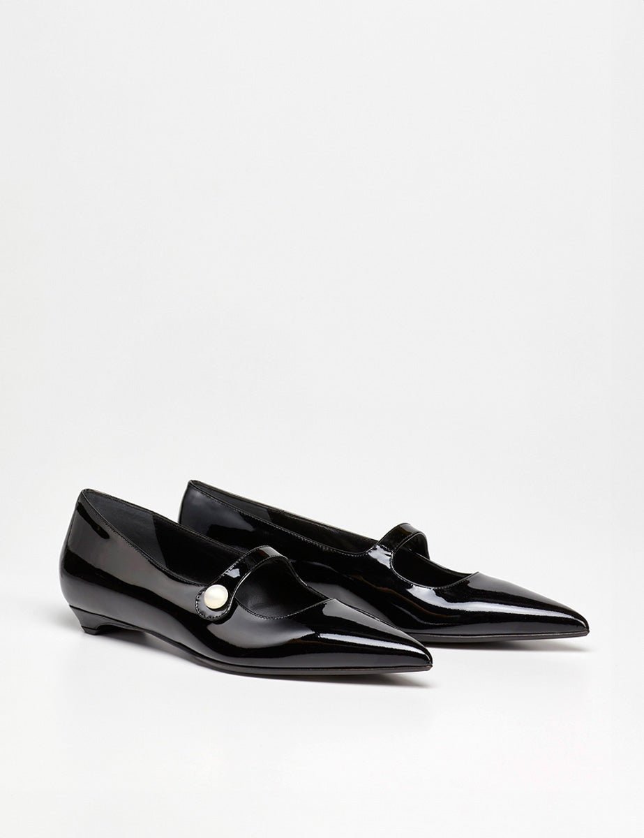 ballerina vernice nero - Frida SRL
