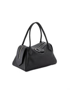 bauletto big linea fold nero - minobossi - shopper