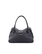 bauletto big linea fold nero - minobossi - shopper