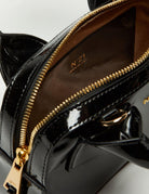 bauletto mini ecovernice nero - Frida SRL