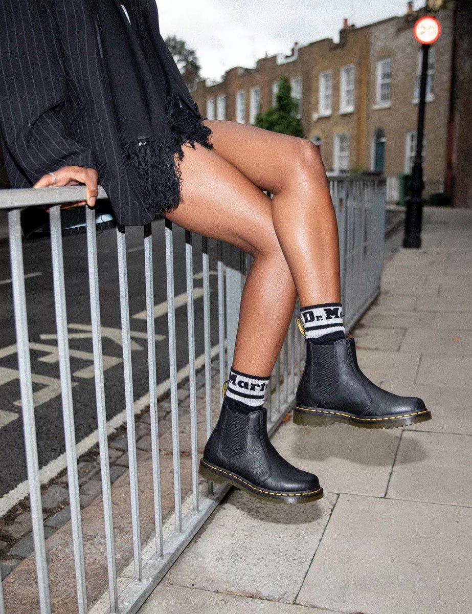 beatles black virginia - dr martens - stivaletto