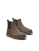 beatles chelsea britton road nabuck marrone - timberland - stivaletto