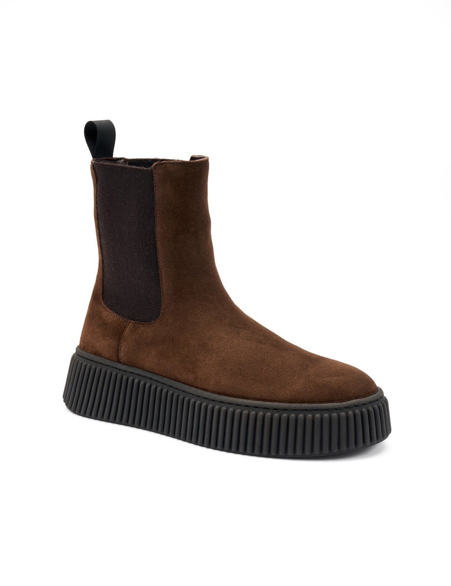 beatles high softy cacao - frau - stivaletto