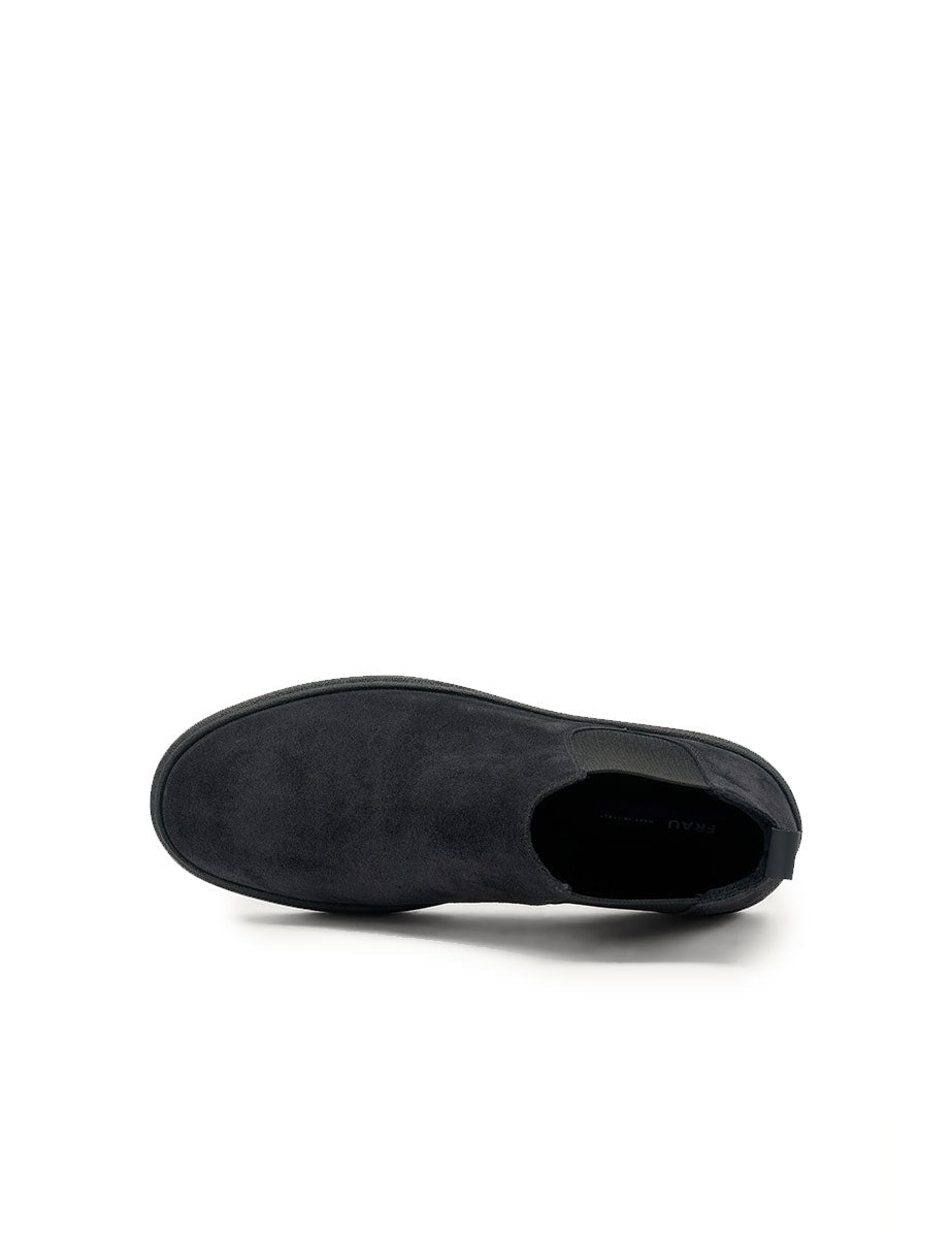 beatles suede blu - frau - stivaletto