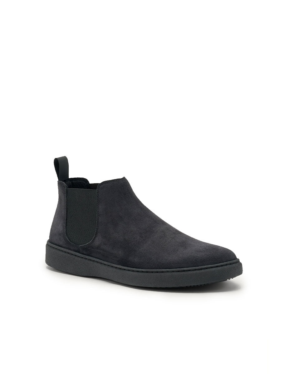 beatles suede blu - frau - stivaletto