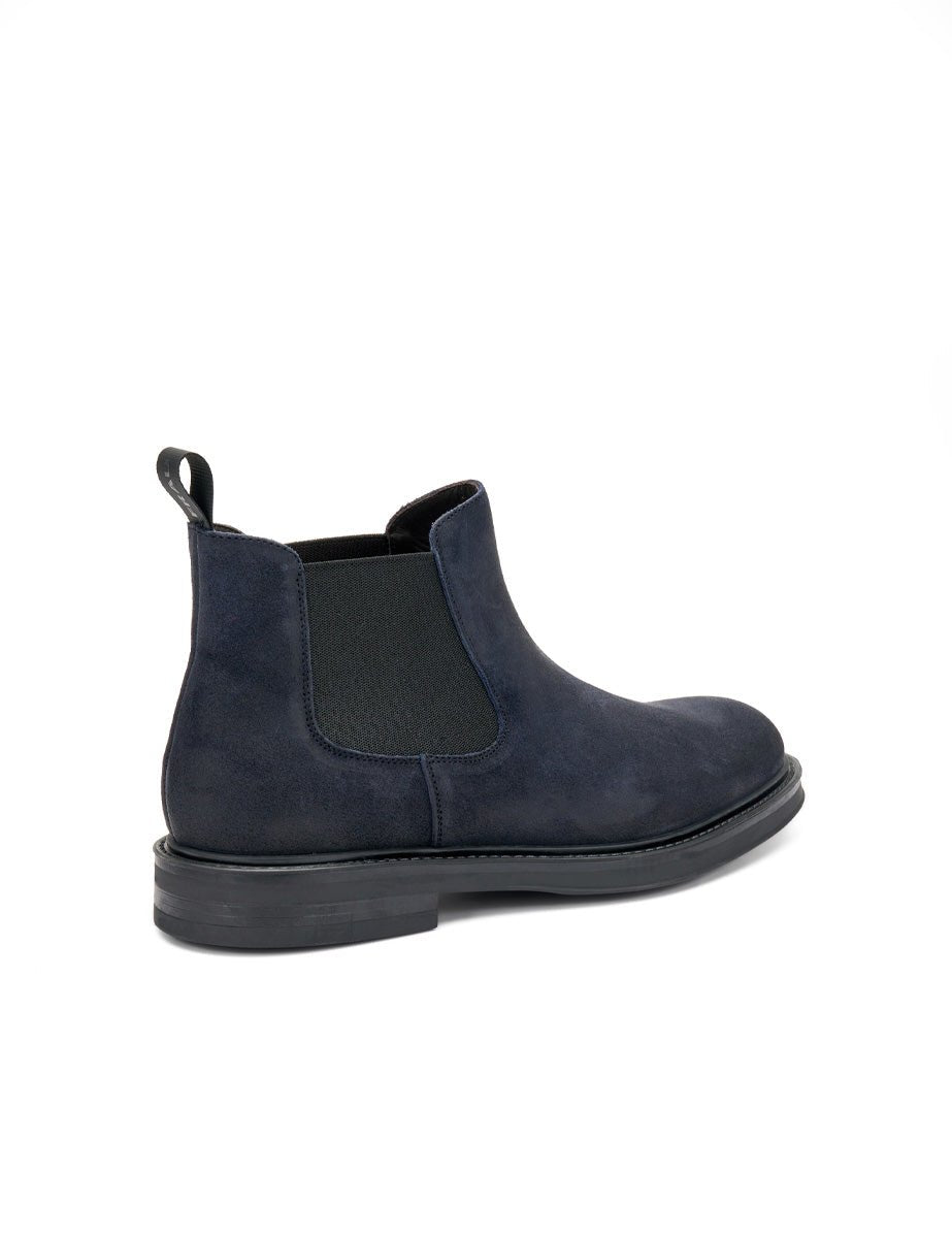 beatles suede rustic blu - frau - stivaletto
