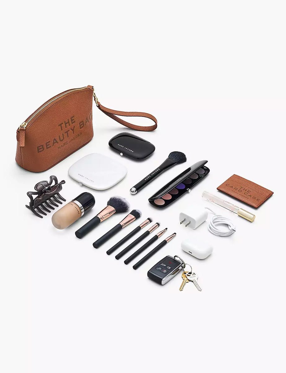 beauty bag leather argan oil - Frida SRL