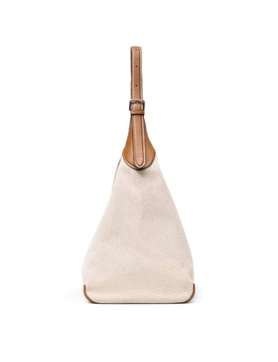 belted sack bag canvas beige - marc jacobs - shopper