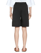 bermuda cotone nero - alpha - bermuda