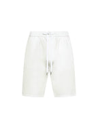 bermuda seersucker coulisse bianco - sun68 - bermuda