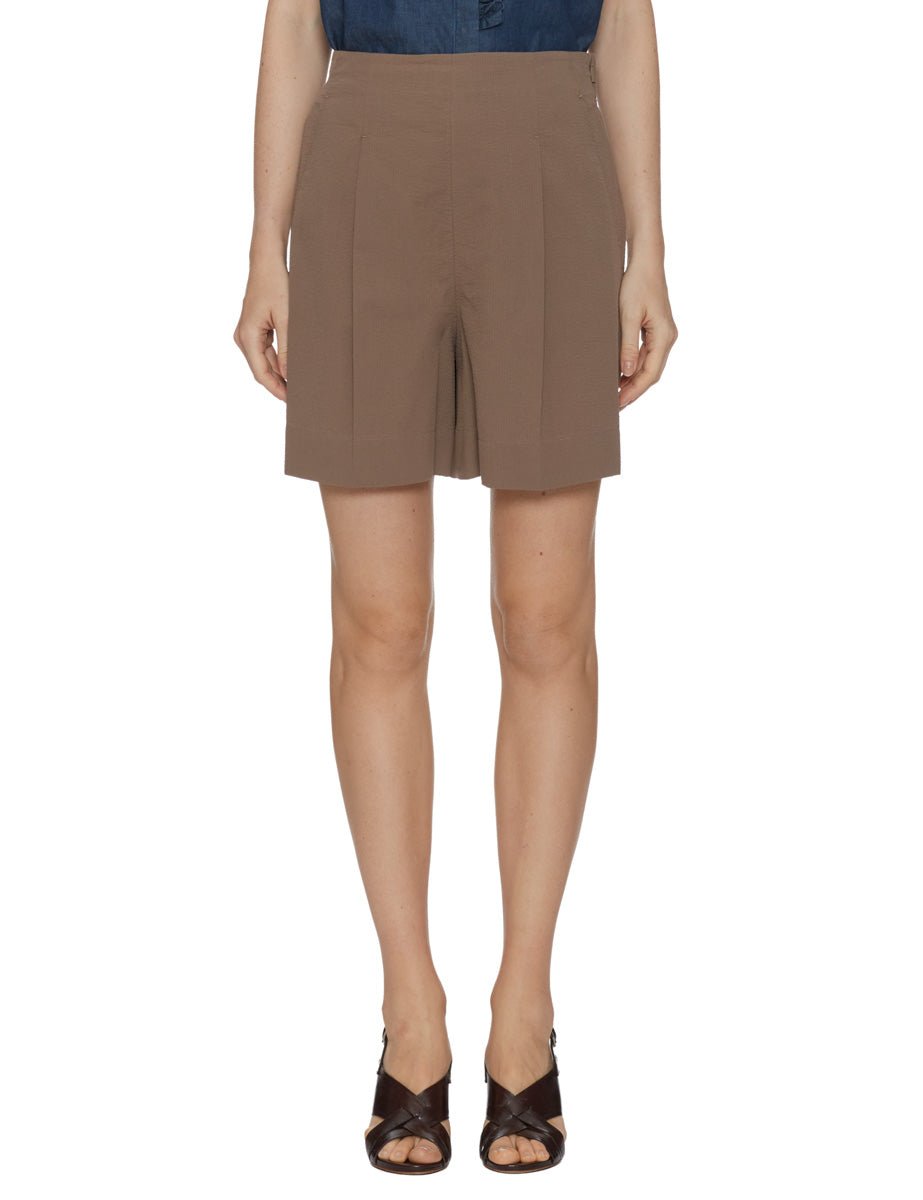 bermuda tasche nocciola - mm by max mara - bermuda