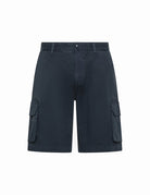 bermuda tascone cotone blu navy - Frida SRL