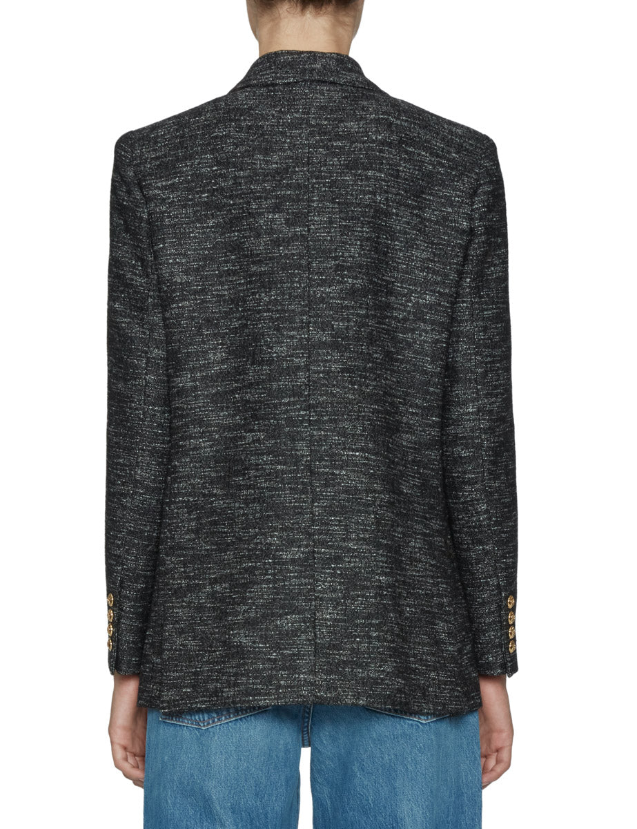 blazer aiger everynight black white - Frida SRL