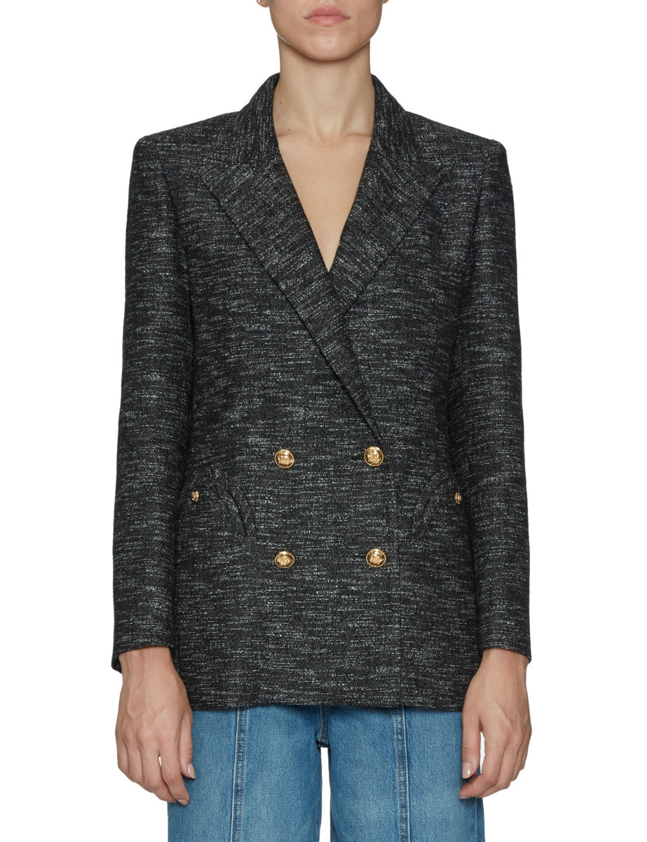 blazer aiger everynight black white - Frida SRL