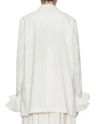 blazer birkin over crepe ecru - jejia - blazer