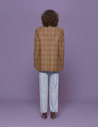 blazer dennis cashmere tartan - Frida SRL