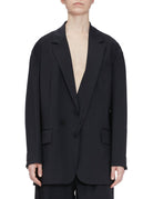 blazer dominic pinstripe navy multi - Frida SRL