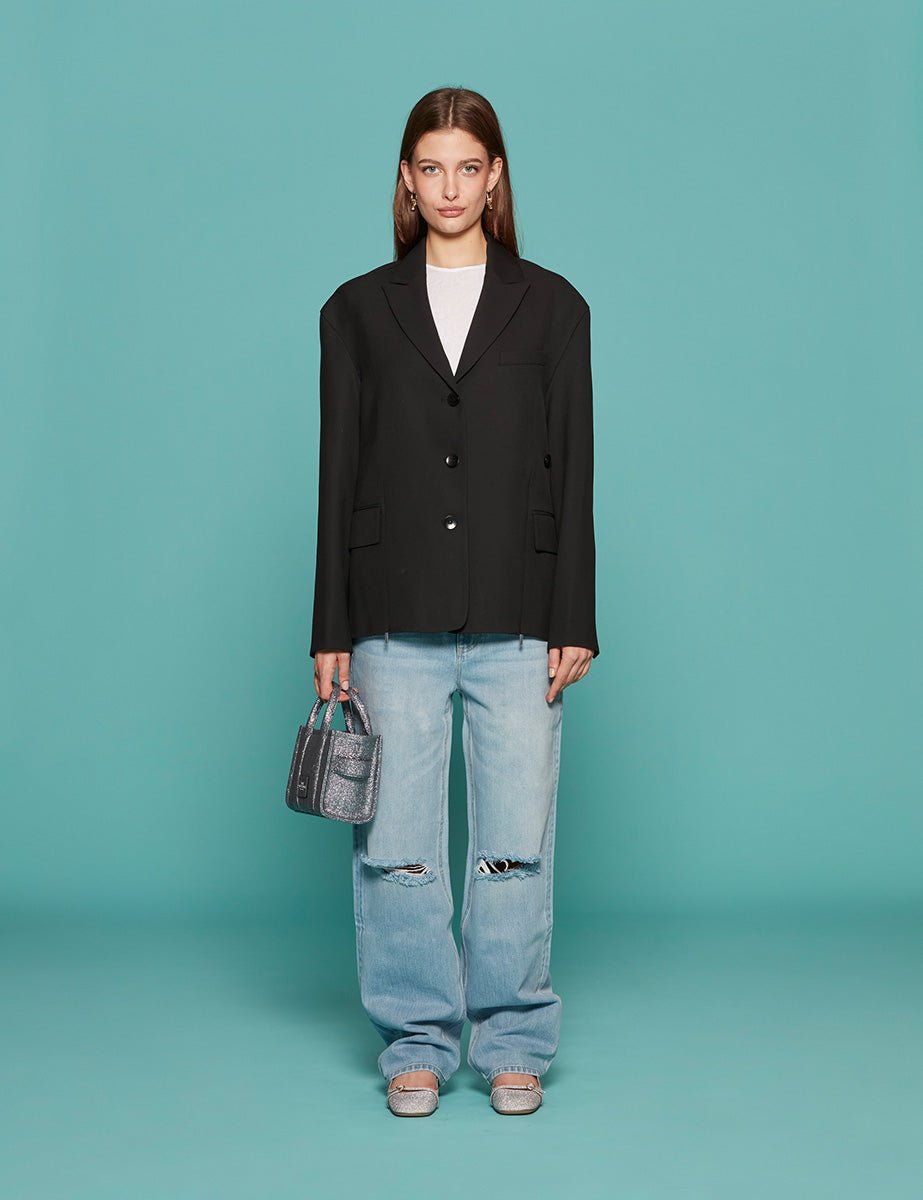 blazer liam black - tibi - blazer