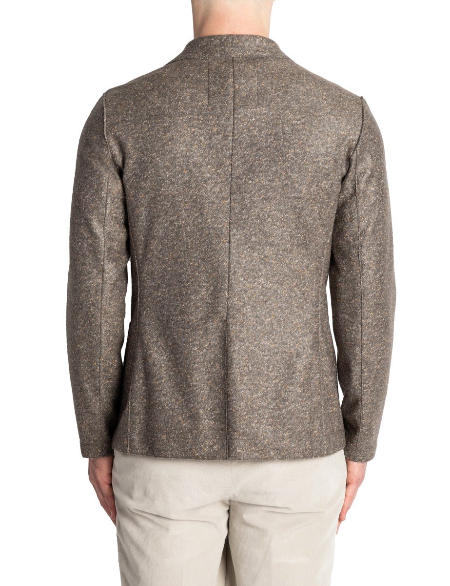 blazer monopetto maglia puntinata verdone - bob - blazer