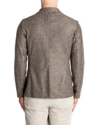 blazer monopetto maglia puntinata verdone - bob - blazer