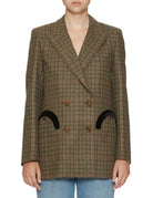 blazer olmida everyday green mix - blaze - blazer