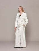 blazer over gabrielle bianco sporco - hebe studio - blazer