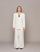 blazer over gabrielle bianco sporco - hebe studio - blazer