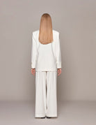 blazer over gabrielle bianco sporco - hebe studio - blazer