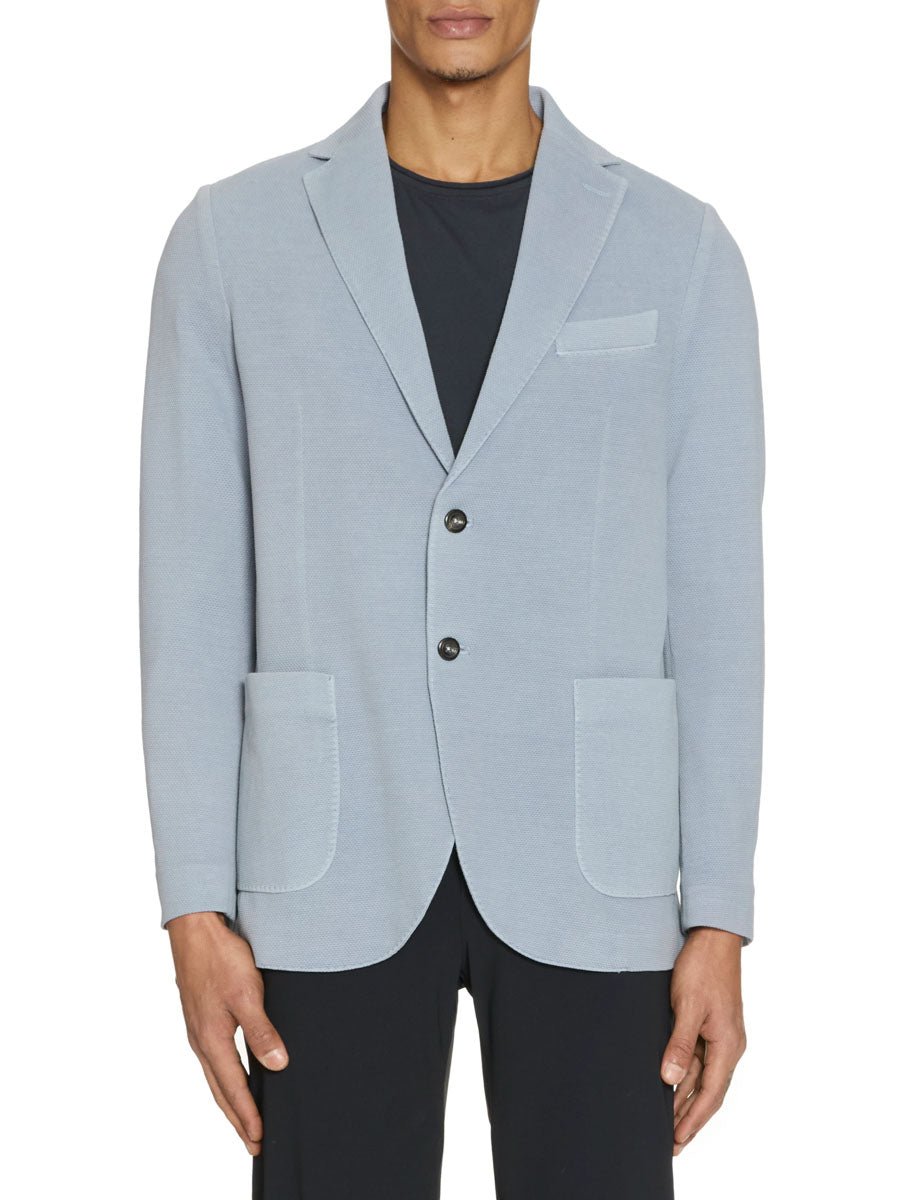 blazer oxford monopetto dark sky - circolo 1901 - blazer