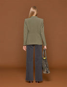 blazer roxstar charmer doppiopetto olive - blaze - blazer