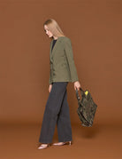 blazer roxstar charmer doppiopetto olive - blaze - blazer