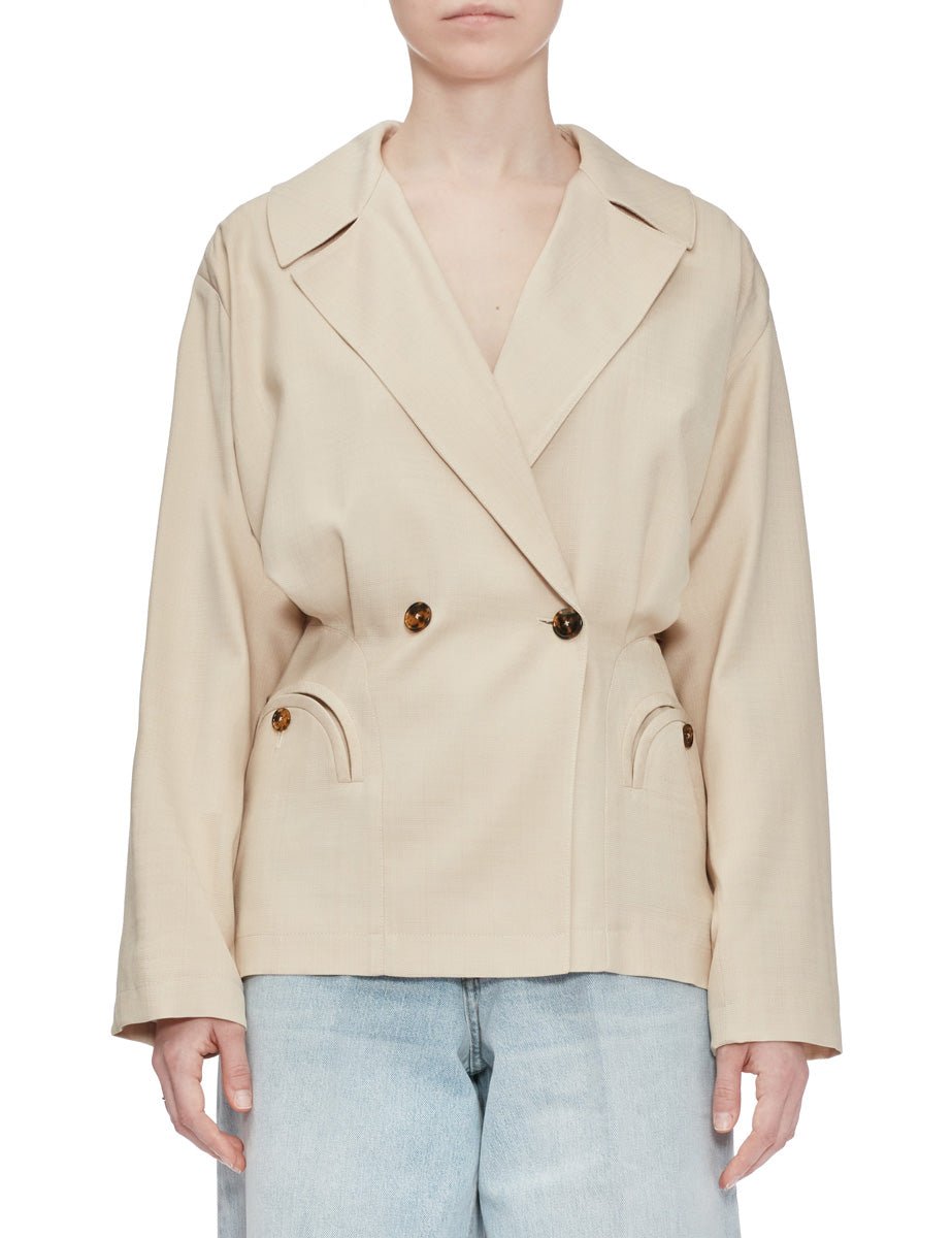 blazer sheena ares ivory - Frida SRL
