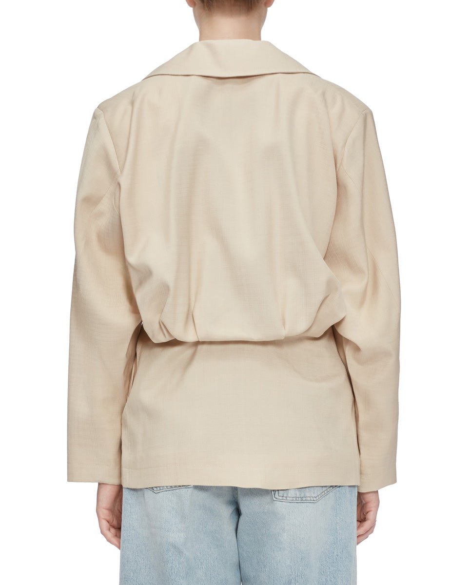 blazer sheena ares ivory - Frida SRL