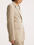 blazer spallotte beige - rohe - blazer