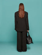 blazer taglio uomo lino nero - n21 alessandro dell'acqua - blazer