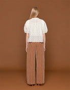 blusa aviana cowrie - ulla johnson - camicia manica corta