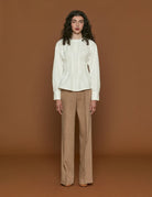 blusa cotone natural white - Frida SRL