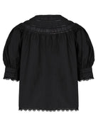 blusa dylan coton noir - Frida SRL