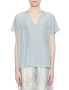 blusa habotay cielo - alysi - camicia manica corta