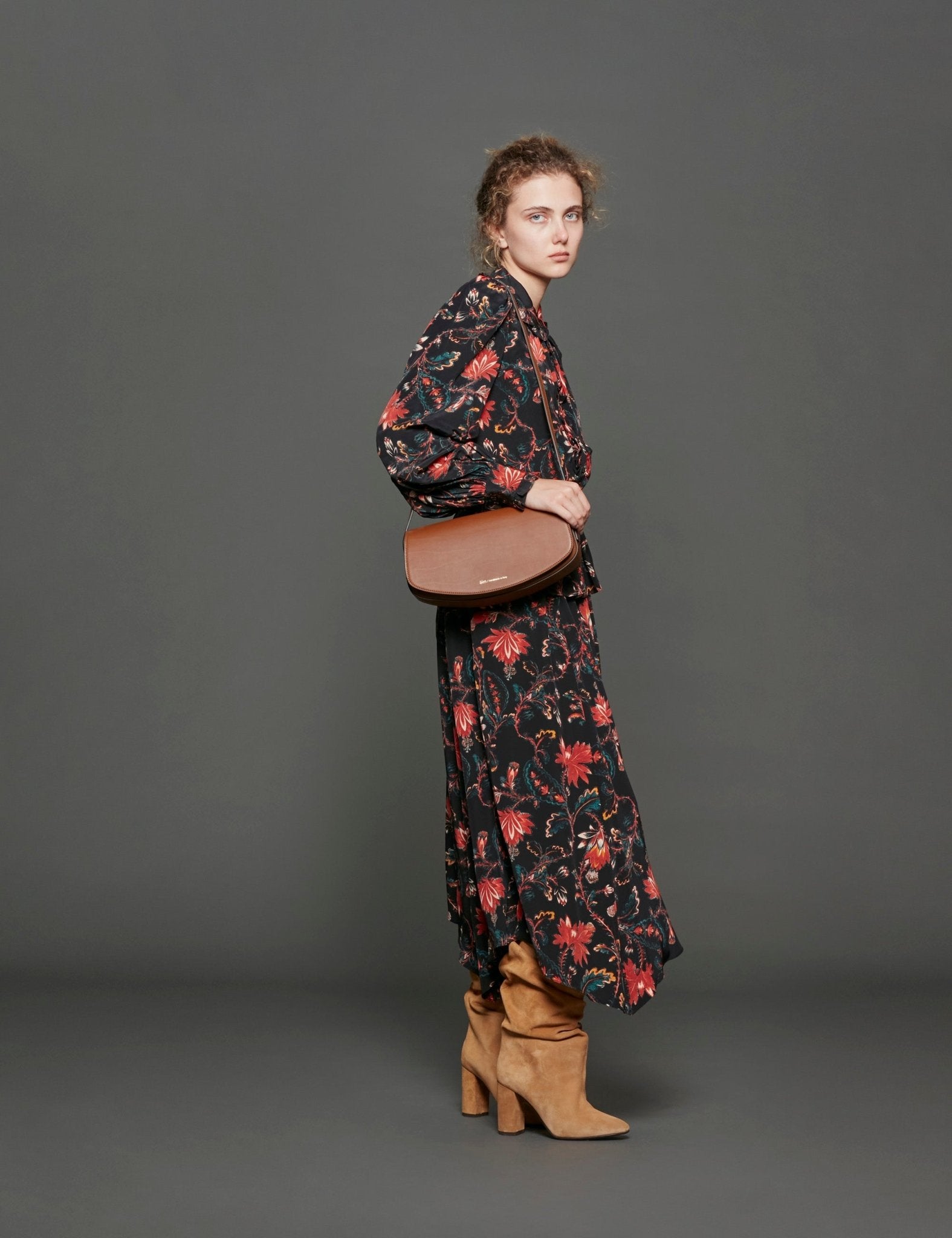 blusa philipa fiori - ulla johnson - camicia manica lunga
