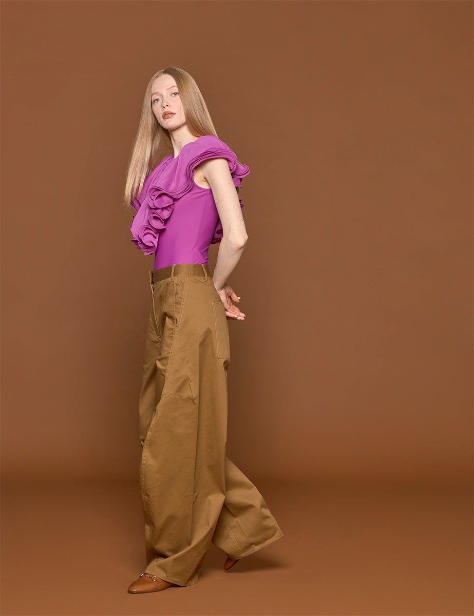 body chiffon purple - rotate - body