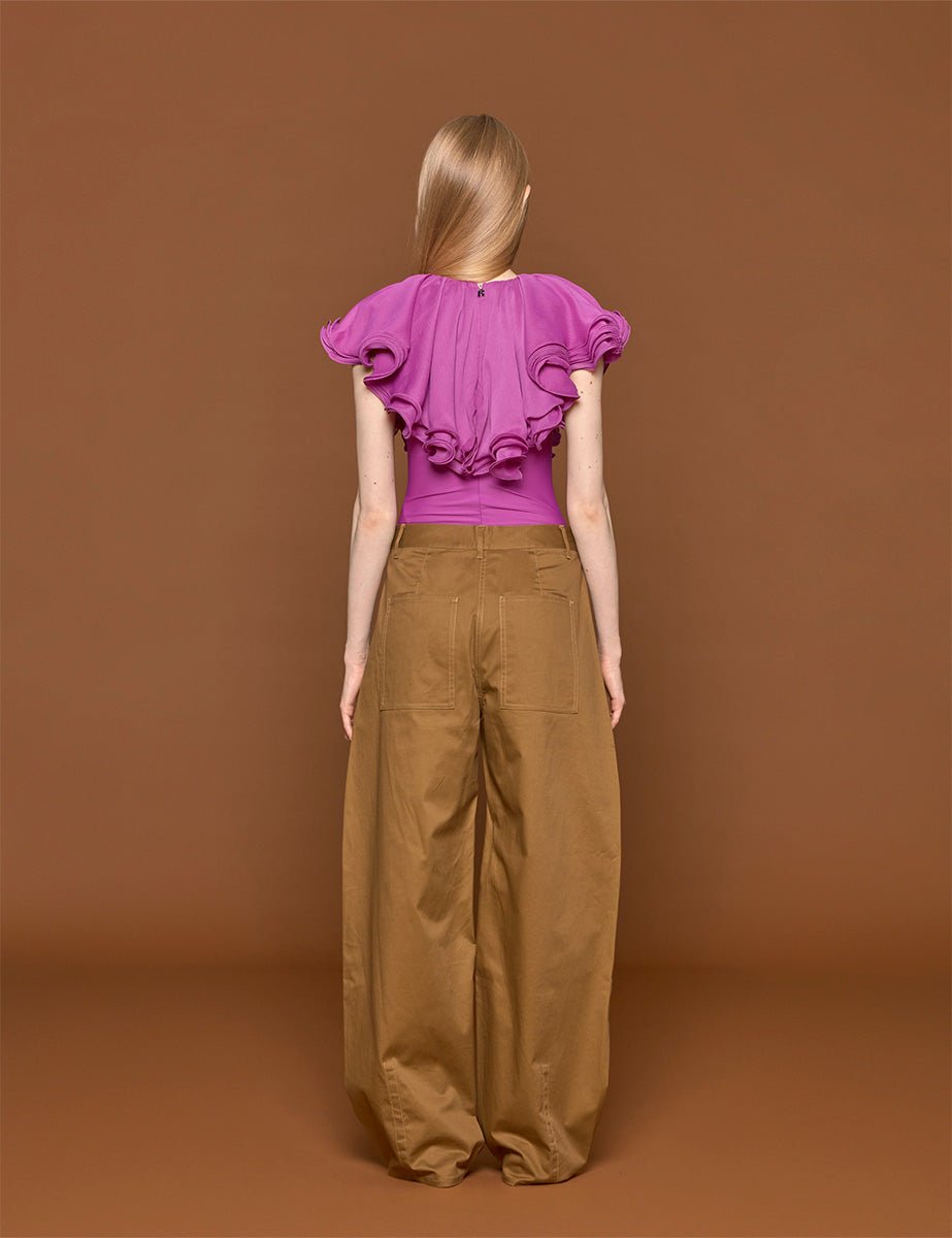 body chiffon purple - rotate - body